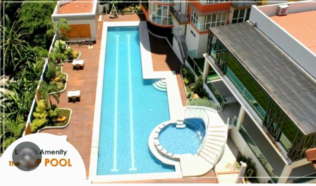 The Lancris Residences, 2 Bedrooms, 1 Bathroom, Living-Room, Kitchen & Pool Is Free Paranaque City Exterior foto